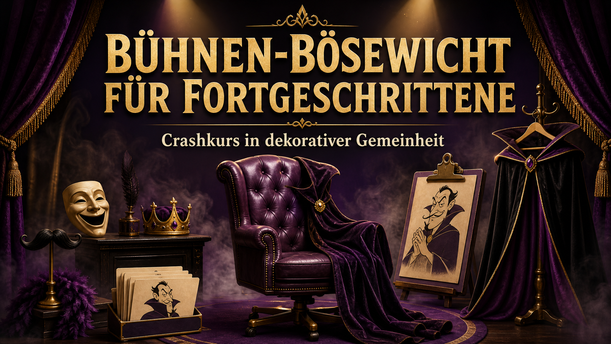 Slide 1 Vorschau: Bühnen-Bösewicht für Fortgeschrittene