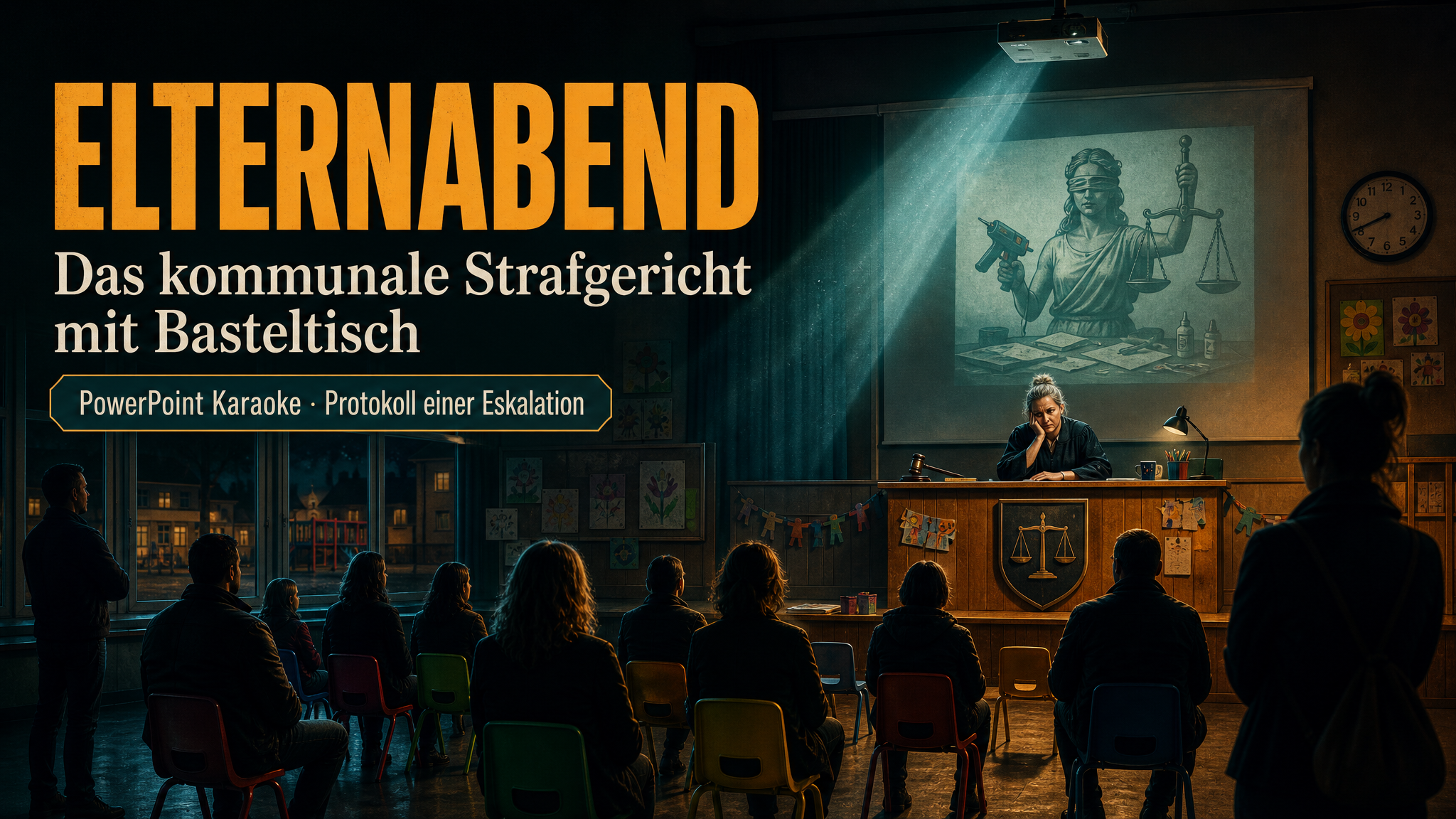 Slide 1 Vorschau: Elternabend als kommunales Strafgericht