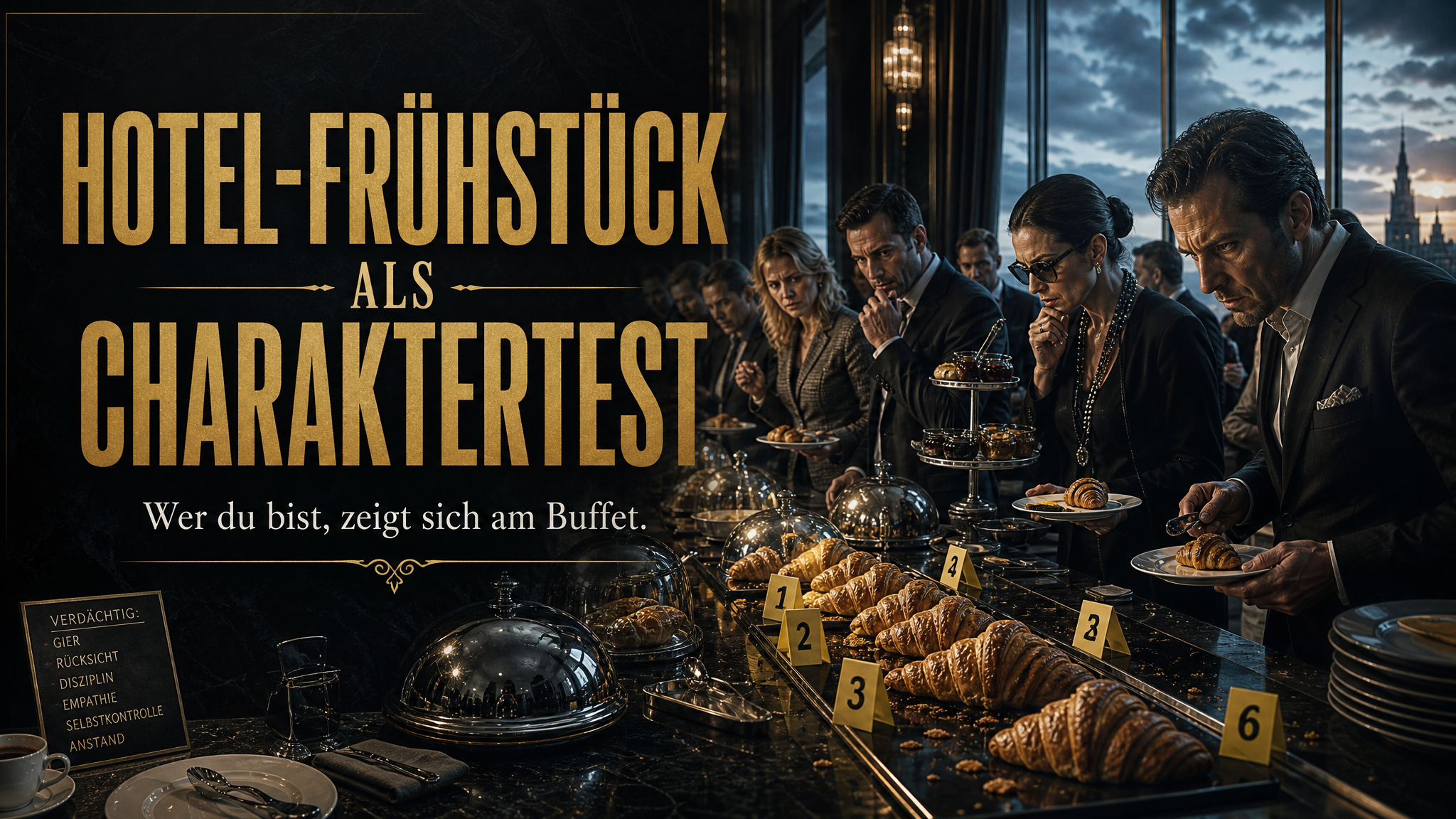 Slide 1 Vorschau: Hotel-Frühstück als Charaktertest