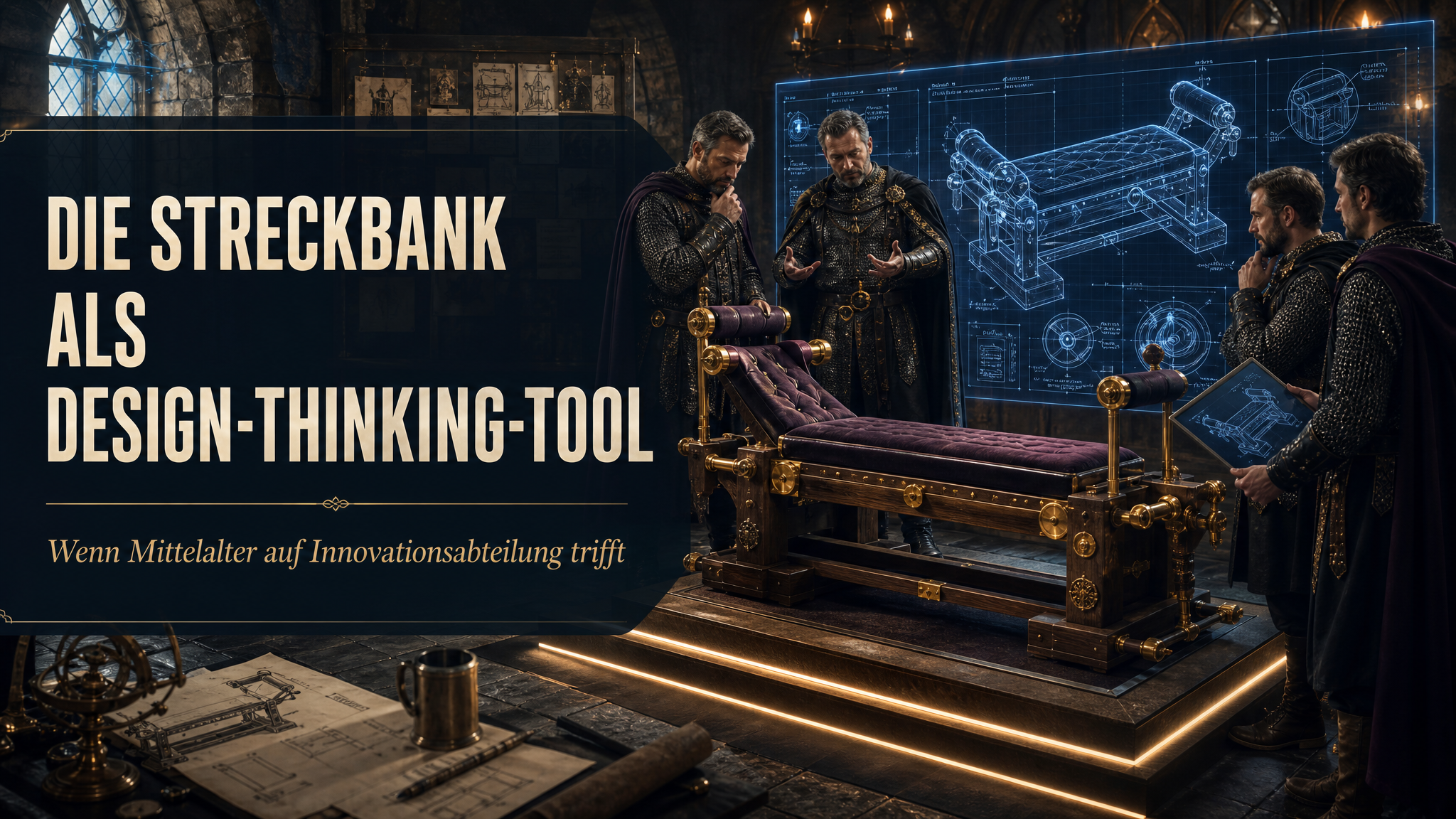 Slide 1 Vorschau: Die Streckbank als Design-Thinking-Tool